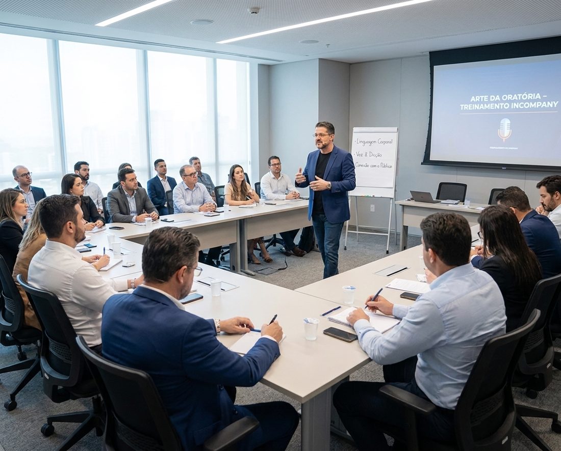 Daniel Zaboto em treinamento in company
